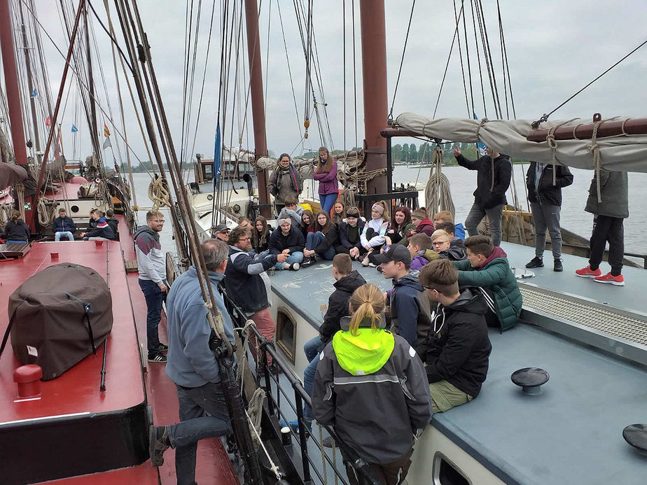 Segeltörn auf dem Ijsselmeer (Foto: Natalie Thouet)